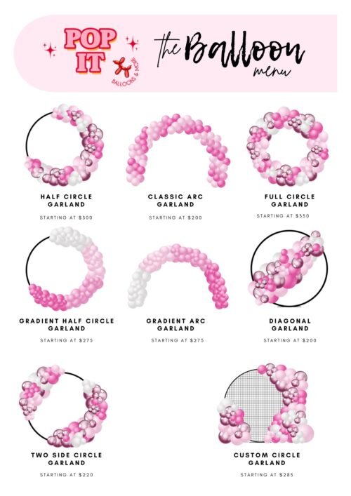 HALF CIRCLE GARLAND